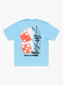 Tall Dice Tee-Sky Blue-Stussy (back) at Couverture & The Garbstore
