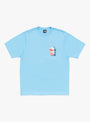 Tall Dice Tee-Sky Blue-Stussy (front) at Couverture & The Garbstore