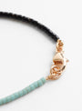 Miyuki Beads Necklace with Small Threads PaprikaPaprikaHR close up at Couverture & The Garbstore