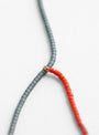 Miyuki Beads Necklace with Small Threads PaprikaPaprikaHR close up at Couverture & The Garbstore