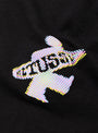 Dot Surf Tee Black-Black-Stussy (detail) at Couverture & The Garbstore