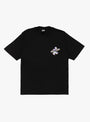 Dot Surf Tee Black-Black-Stussy (front) at Couverture & The Garbstore