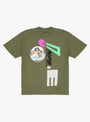 NPB T-Shirt-Army-B.EAUTIFUL front at Couverture & The Garbstore