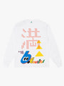 Parking LS Shirt-White-B.EAUTIFUL front at Couverture & The Garbstore