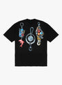 x LEO GON’DO 3 Chains T-Shirt-Black-B.EAUTIFUL fornt at Couverture & The Garbstore
