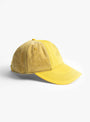 B-Turn-Low-Profile-Hat-Washed-Yellow-&-Black-B.EAUTIFUL-side-view at Couverture & The Garbstore