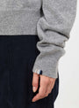 No 475 March Jumper Goat Goat Extreme Cashmere (model close up) at Couverture & The Garbstore