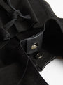 Saco Shoulder Bag BlackBlackABOUT ARIANNE_Closure_Detail at Couverture & The Garbstore