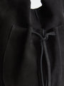 Saco Shoulder Bag BlackBlackABOUT ARIANNE_Fabric_Detail at Couverture & The Garbstore