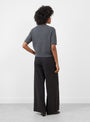 Synad Jumper Grey Melange Grey Melange Bellerose (model) at Couverture & The Garbstore