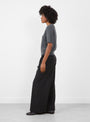 Synad Jumper Grey Melange Grey Melange Bellerose (model side) at Couverture & The Garbstore
