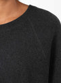 Anglet Jumper Anthracite Anthracite Bellerose (collar closeup) at Couverture & The Garbstore