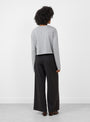 Fuele T-Shirt Bitume Bitume Bellerose (model back) at Couverture & The Garbstore