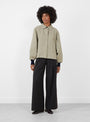 Jodie Jacket Shadow Shadow Bellerose (model front) at Couverture & The Garbstore