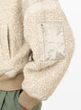 Jasher Jacket Natural Natural Bellerose (sleeve closeup) at Couverture & The Garbstore