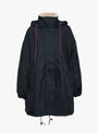 Jade Coat Navy Navy Bellerose _Front_View at Couverture & The Garbstore