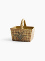 Trinket Box Basket CA108 Beige KASHIWA_Front_view at Couverture & The Garbstore