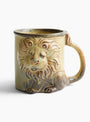 Lion Mug M39 Beige KASHIWA_Close_Up at Couverture & The Garbstore