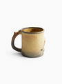 Owl Mug M40 Beige KASHIWA_Back_View at Couverture & The Garbstore
