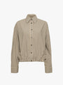 Checked-Bomber-Shirt-Black-and-OrangeBlack-and-OrangeCORDERA-(ghost-front) at Couverture & The Garbstore