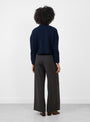 Crew Neck Jumper Inkwell Inkwell HIMALA (model back) at Couverture & The Garbstore