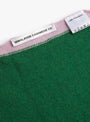 Triangle Scarf Apple and Crush by Himalayan Cashmere (stripe close up) at Couverture & The Garbstore