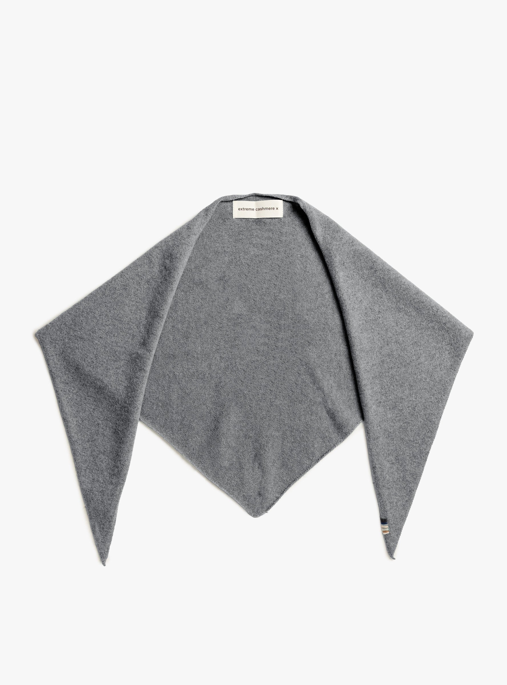 No 35 Knit Bandana Felt EXTREME CASHMERE Top_View at Couverture & The Garbstore