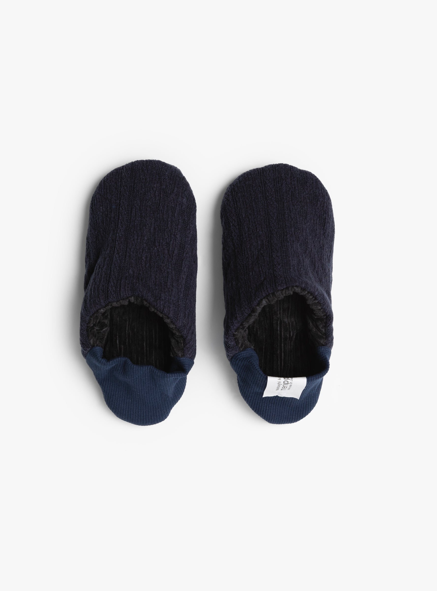 Cable Knit × Corduroy Blue Blue Merippa (top view) at Couverture & The Garbstore