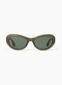 Jean Sunglasses Taupe Taupe SOEUR Front_View at Couverture & The Garbstore