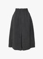 Lexie Bermuda Shorts Grey Anthracite Grey Anthracite SOEUR_Front_View at Couverture & The Garbstore