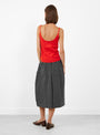 Lexie Bermuda Shorts Grey Anthracite Grey Anthracite SOEUR (model back) at Couverture & The Garbstore