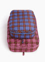 Large Packing Cube Set - Check Mix Check Mix Baggu (top view) at Couverture & The Garbstore