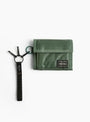 Capsule Wallet w/ Flap Khaki
