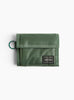 Capsule Wallet w/ Flap Khaki