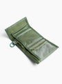 Capsule Wallet w/ Flap Khaki