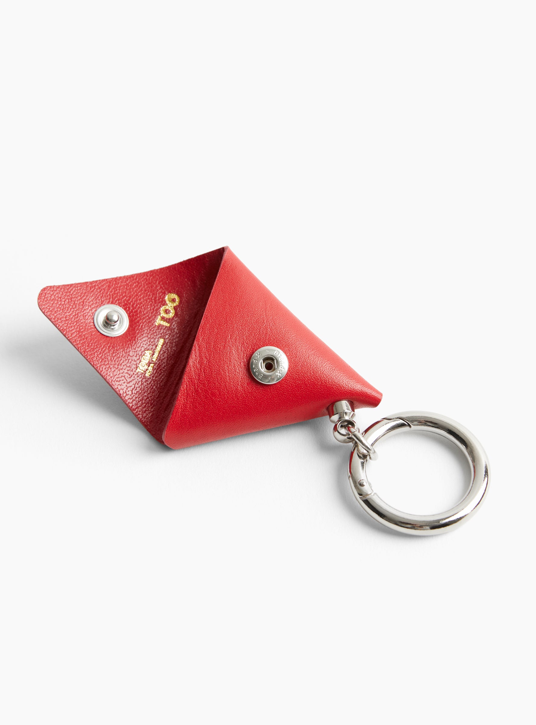 Triangle Charm Micro Vivi Red Red TOGA_Open_Detail at Couverture & The Garbstore