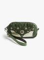 Nylon-Pouch-DD-Khaki-Khaki-TOGA_Front_View_With_Strap at Couverture & The Garbstore