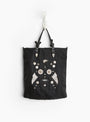 Nylon-Gabi-Bag-Black-Black-TOGA_Front_View at Couverture & The Garbstore