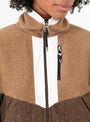 Wool Jersey Blouson Brown Brown TOGA (zip close up) at Couverture & The Garbstore
