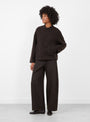 Giacca Ficus Jacket Cacao Cacao LABO ART (model front) at Couverture & The Garbstore