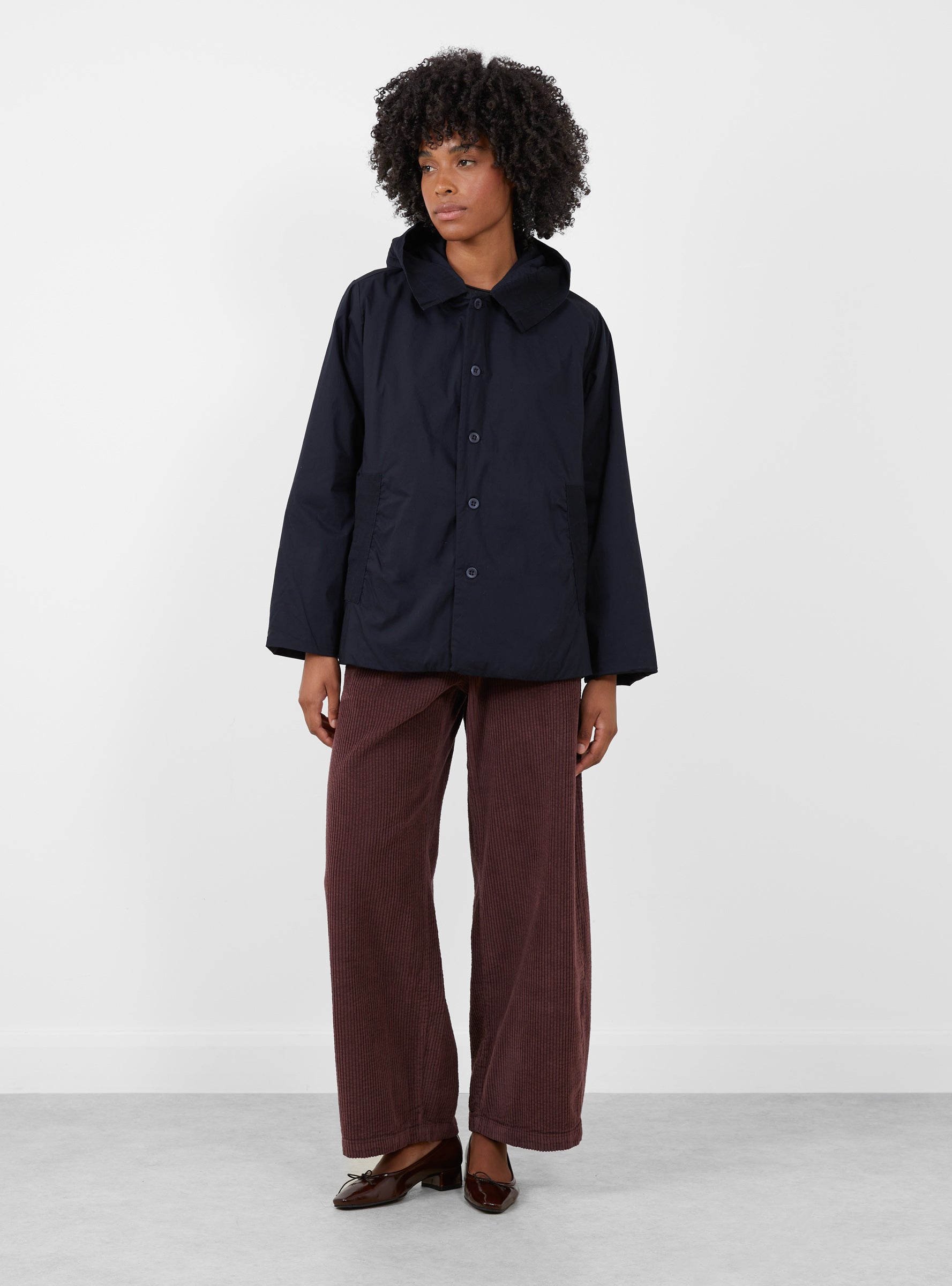 Giacca Petra Jacket Atlantic Atlantic LABO ART (model front) at Couverture & The Garbstore
