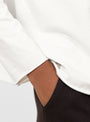 Maglia-Jeppe-T-Shirt-Winter-White-Winter-White-LABO-ART-(sleeve-closeup) at Couverture & The Garbstore