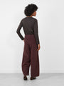 Panta Sbam Trousers Sasso Sasso LABO ART (model back) at Couverture & The Garbstore