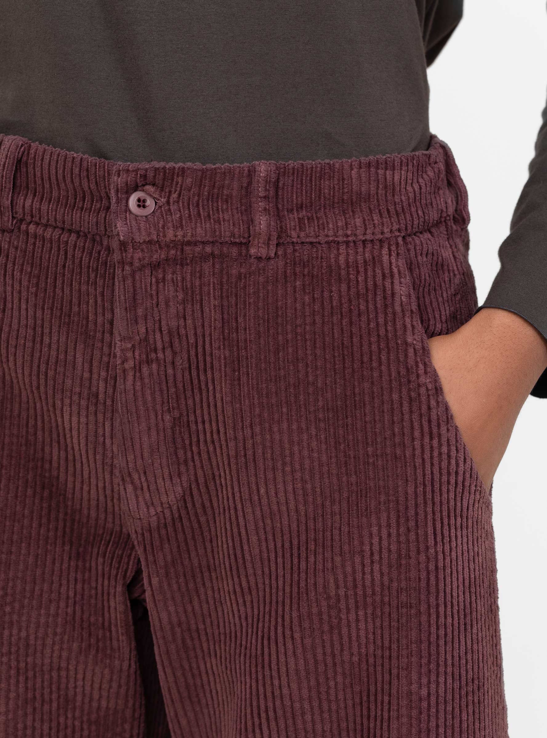 Panta Sbam Trousers Sasso Sasso LABO ART (trouser closeup) at Couverture & The Garbstore