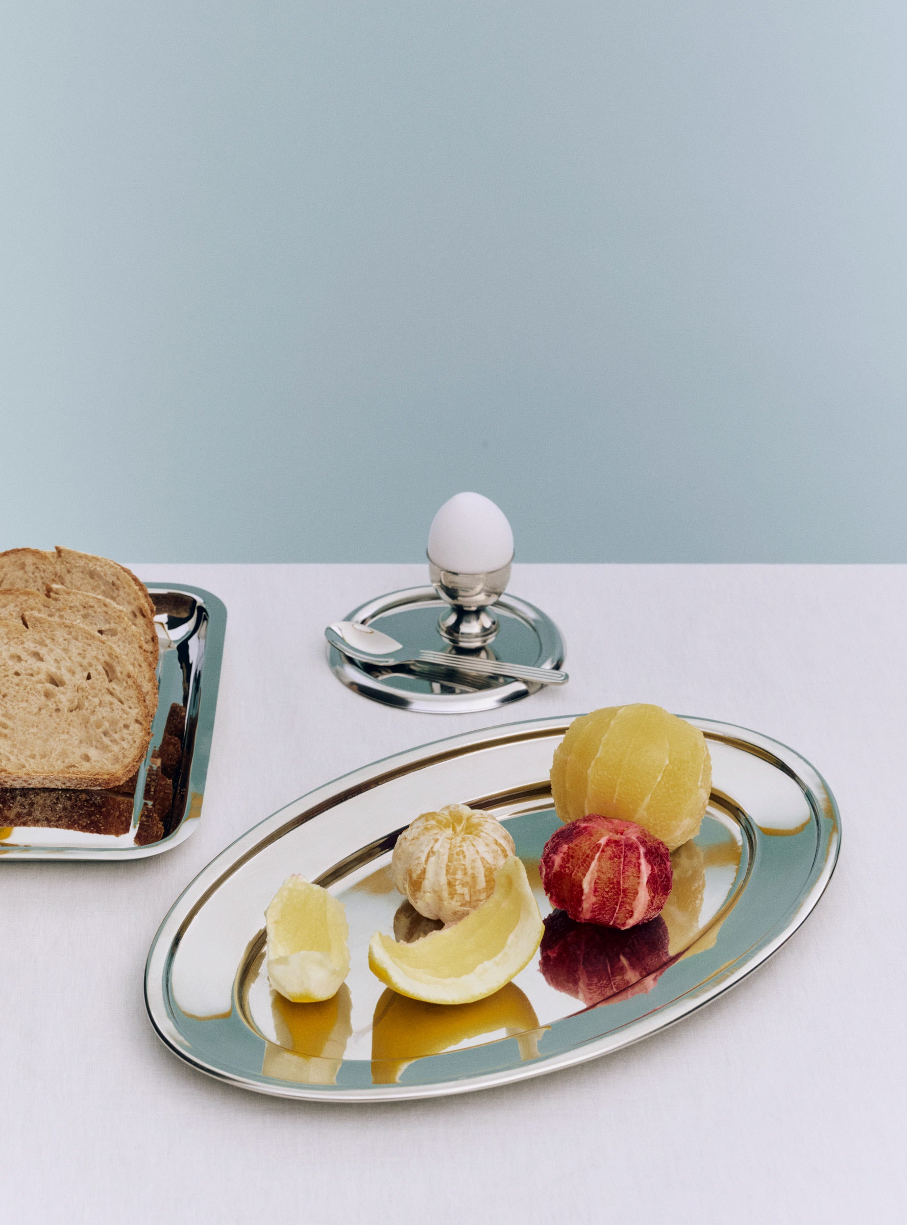 Essential Steel Oval Dish-Large stainless steel HAY_Lifestyle at Couverture & The Garbstore