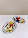 Essential Steel Oval Dish-Medium stainless steel HAY_Lifestyle_Groupshot at Couverture & The Garbstore