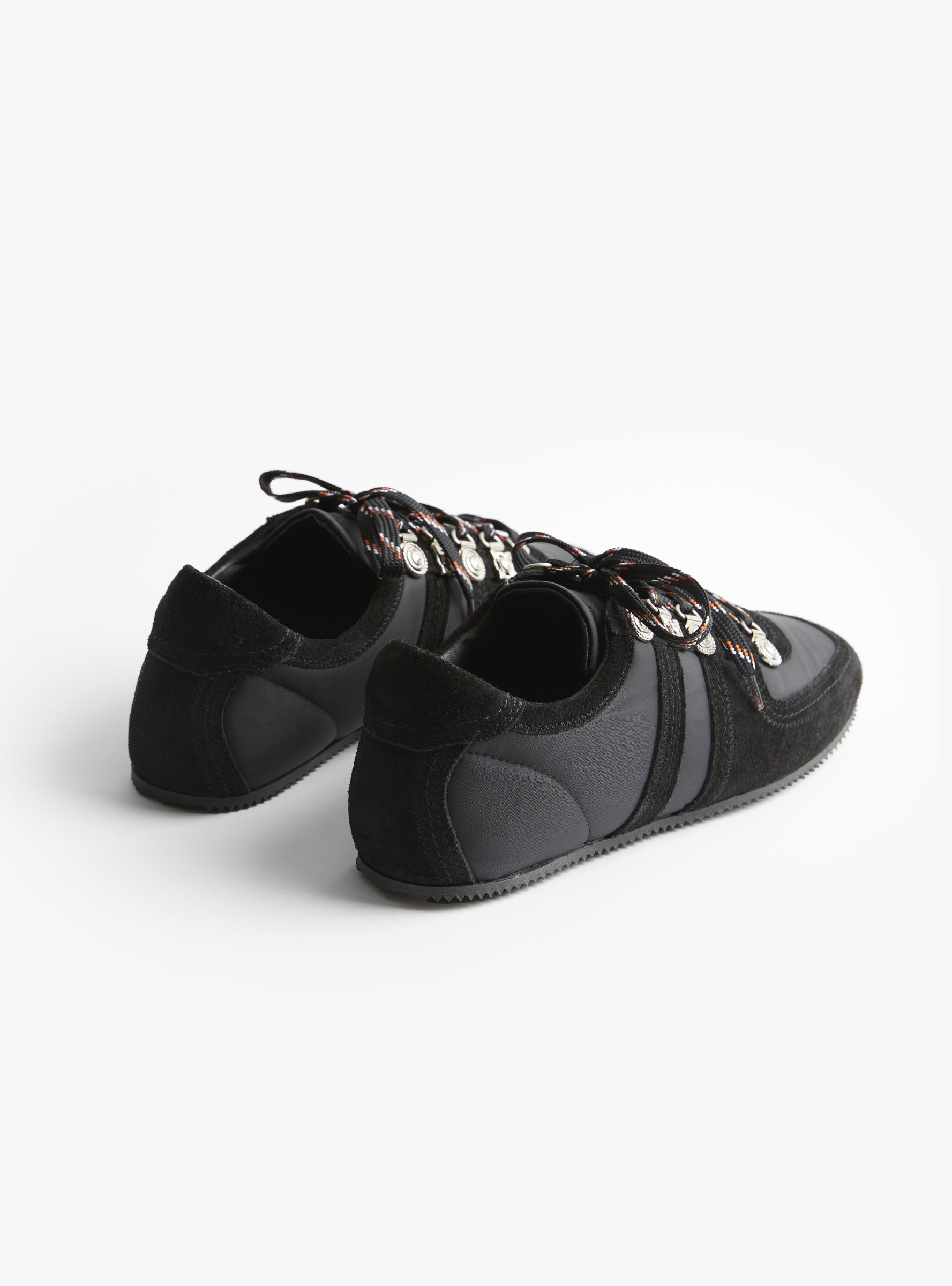 Eyelet Ring Trainers Black Multi Black TOGA (back) at Couverture & The Garbstore