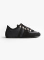 Eyelet Ring Trainers Black Multi Black TOGA (side) at Couverture & The Garbstore