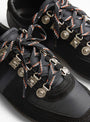 Eyelet Ring Trainers Black Multi Black TOGA (stud detail) at Couverture & The Garbstore