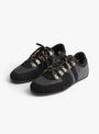 Eyelet Ring Trainers Black Multi Black TOGA (three quarter) at Couverture & The Garbstore